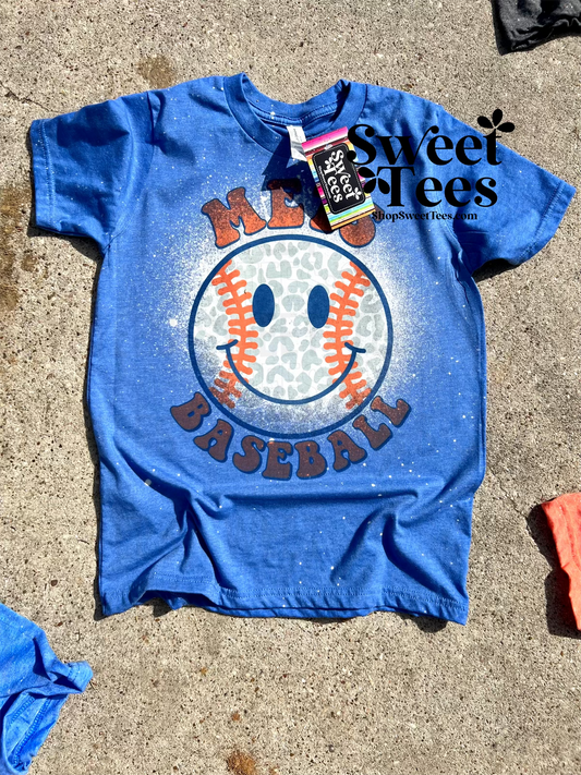 Mets Smile Face tee