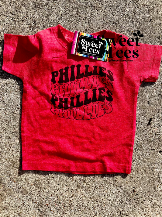 Phillies Bulge Wave tee