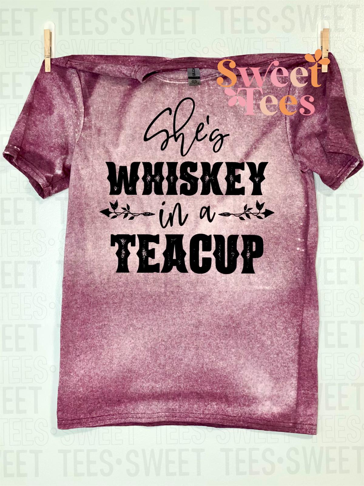 She's Whiskey in a Teacup tee