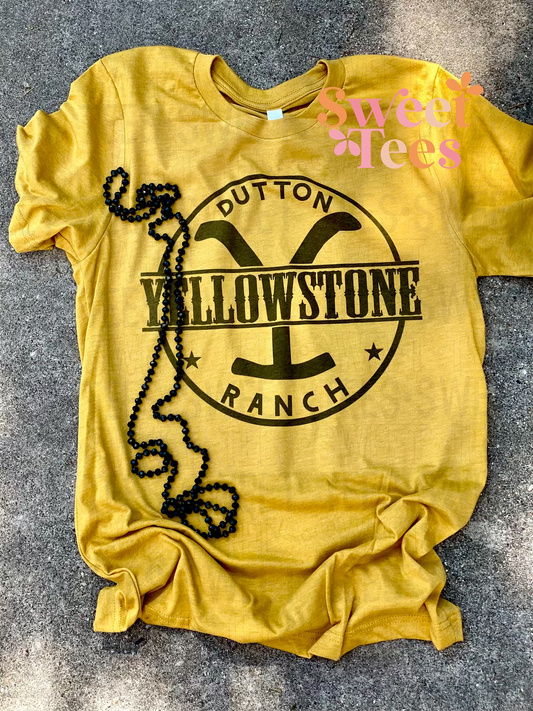 Yellowstone Dutton Ranch tee