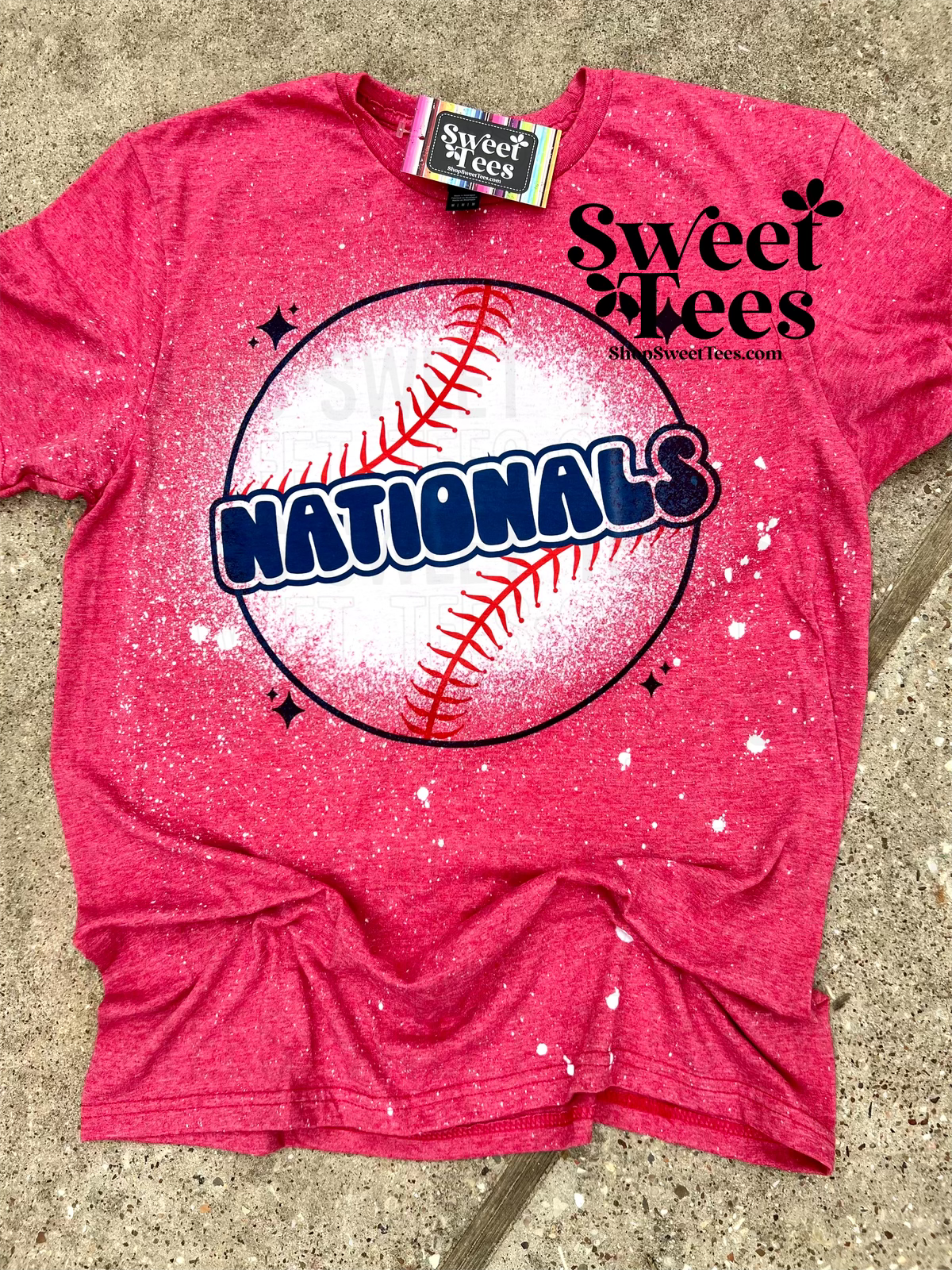 Nationals Retro Ball tee