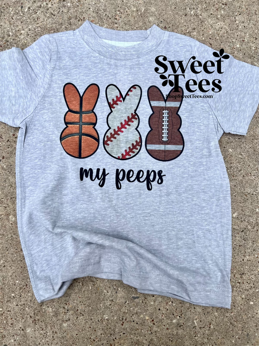 Sports Peeps tee