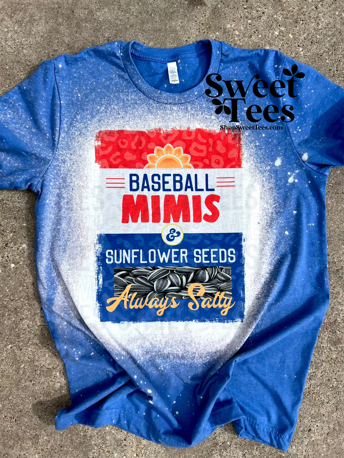Baseball Mimis Sunflower Seeds tee