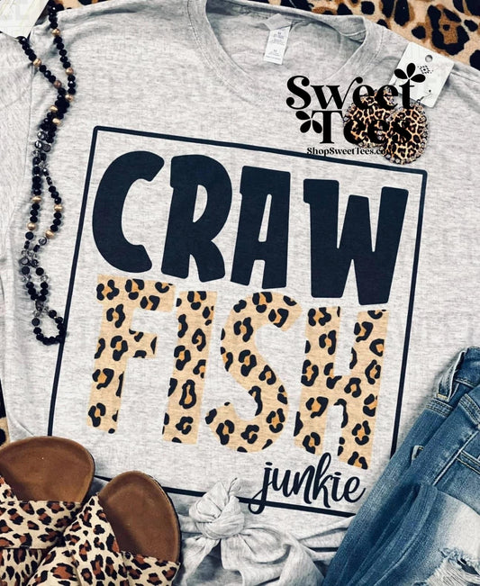 Crawfish Junkie tee