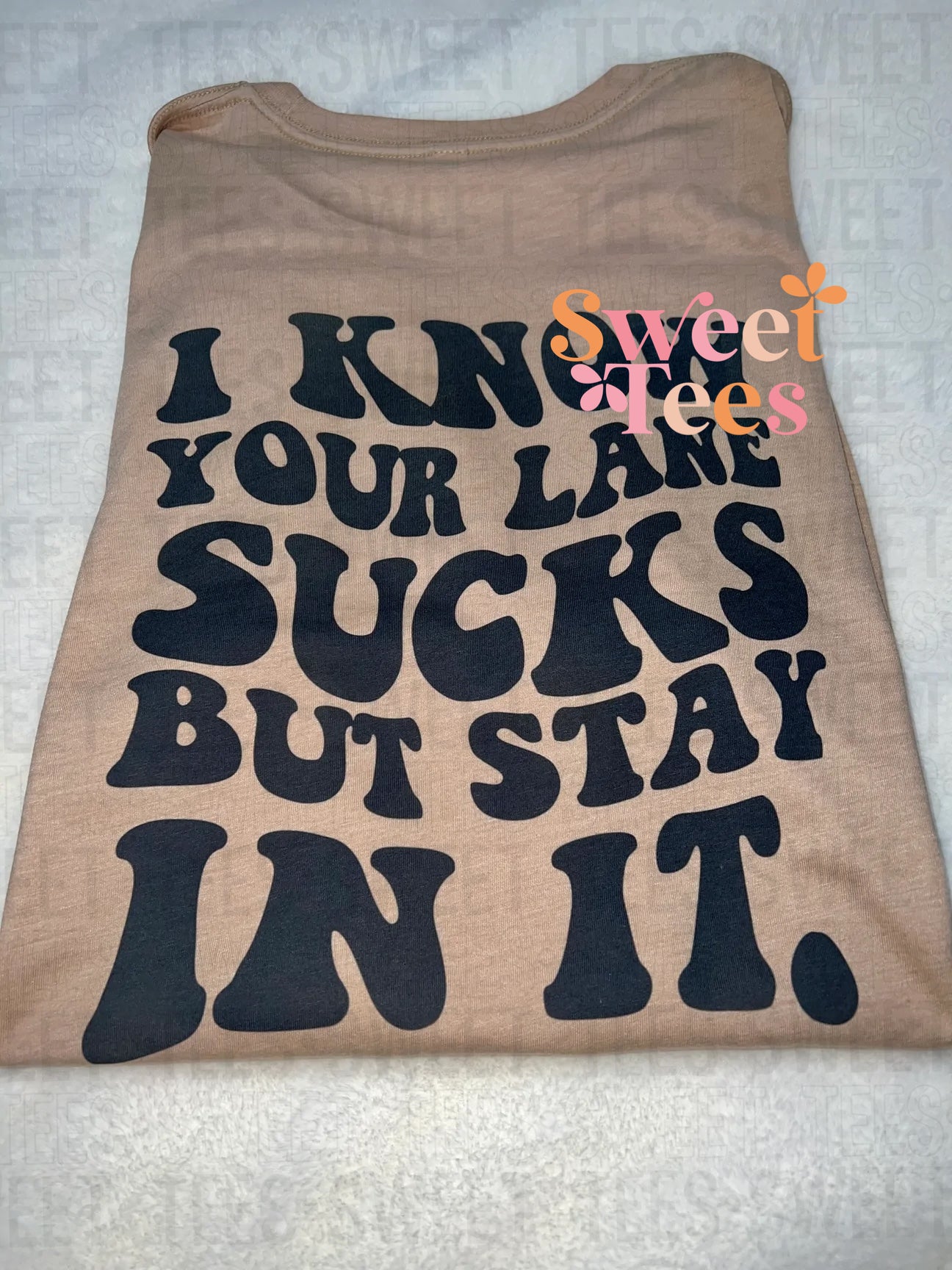 Stay in Your Lane tee