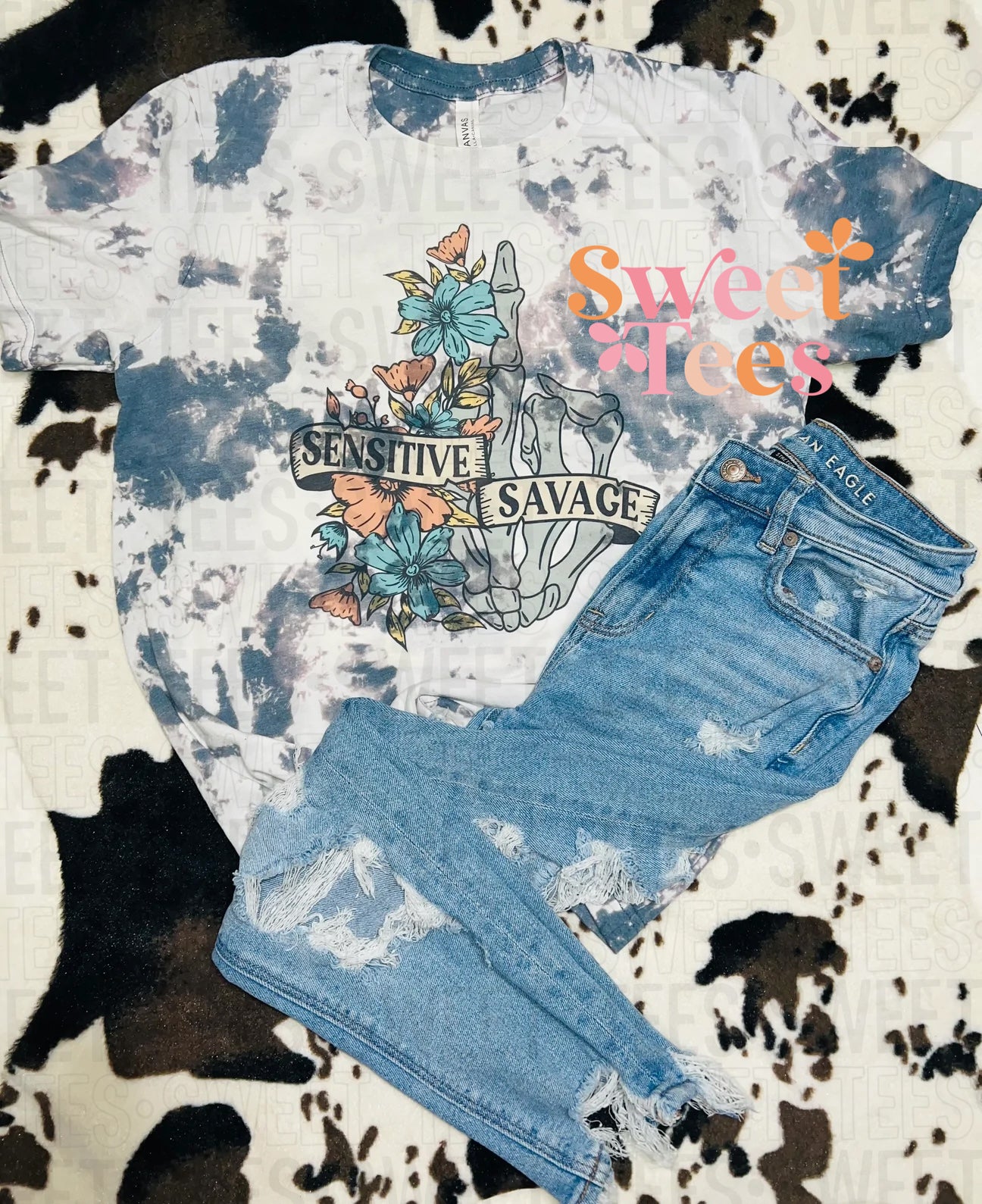 Sensitive Savage tee