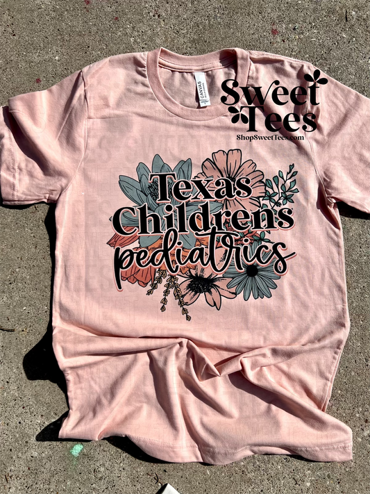 Custom Floral tee