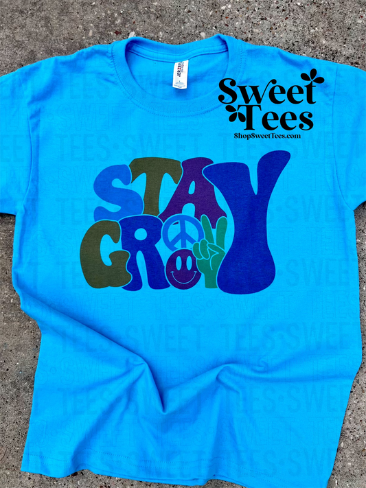 Stay Groovy tee