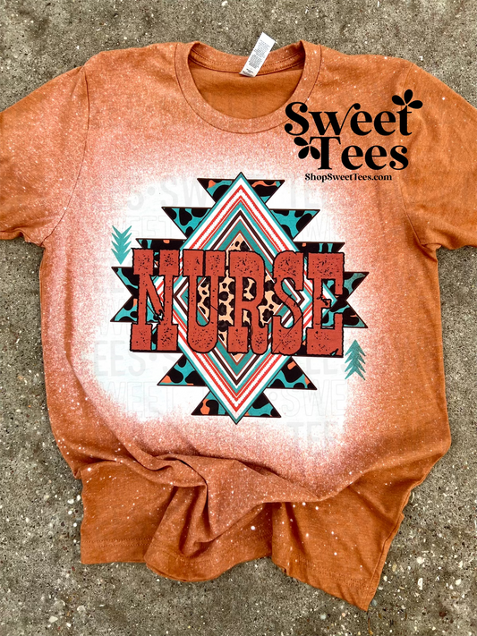 Nurse Aztec tee