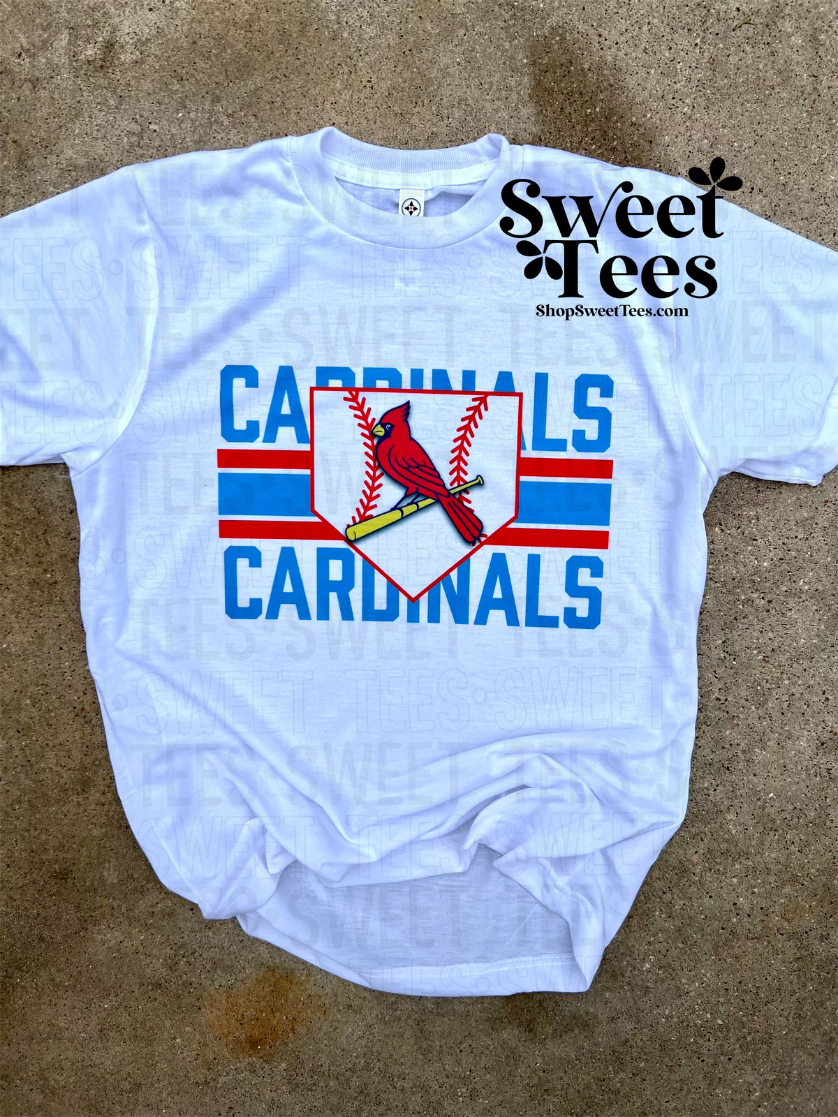Cardinals Double Team tee