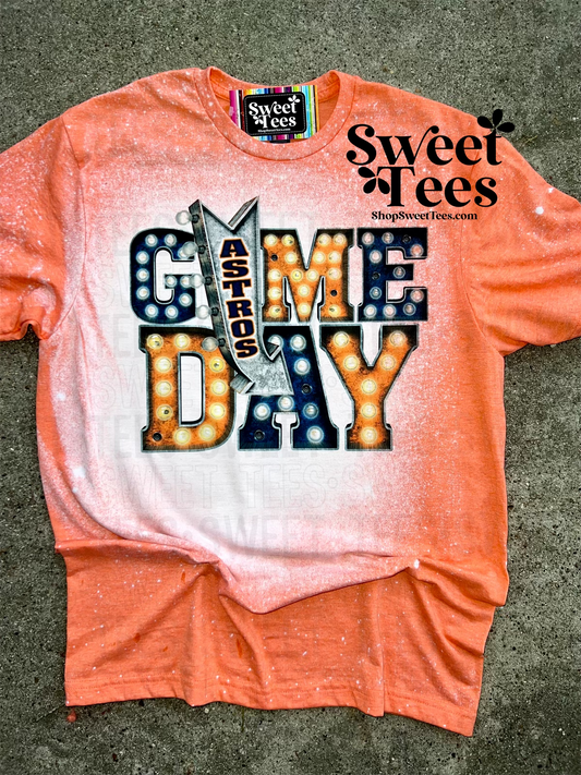 Astros Game Day Marquee tee