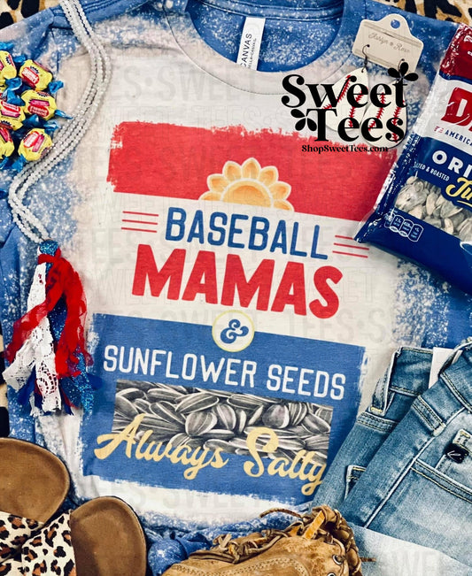 Baseball Mamas Sunflower Seeds tee