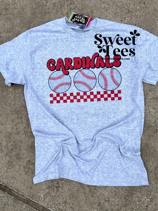 Cardinals Triple Ball tee