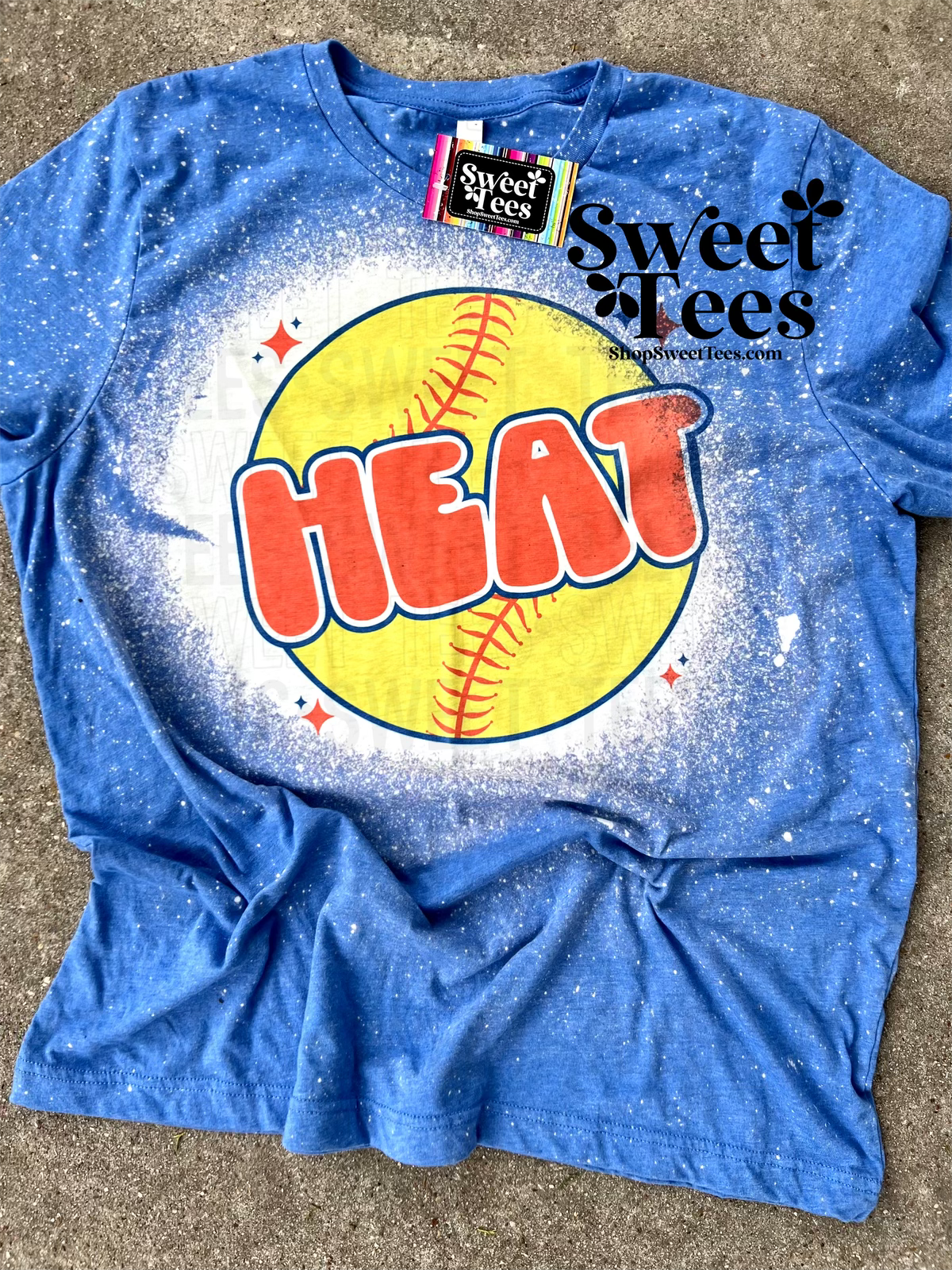 Heat Retro Softball tee