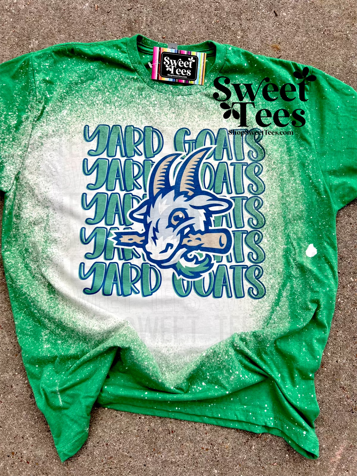 Yard Goats Stacked Logo tee