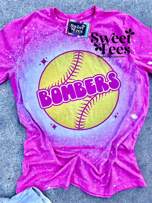 Bombers Retro Softball tee