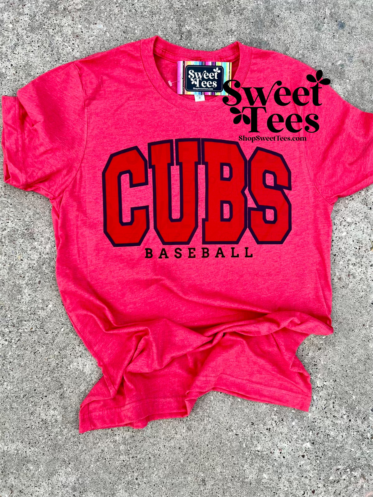 Cubs Upper Arch tee