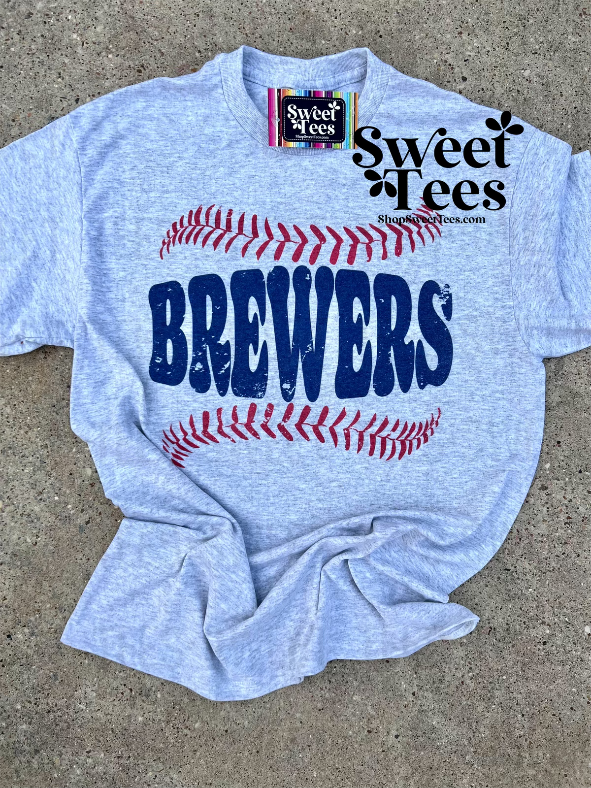 brewers baseball tee