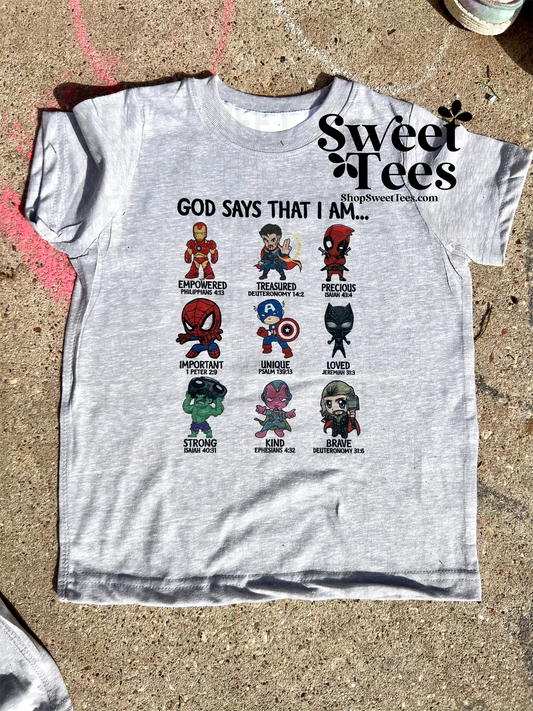 God Says tee - Marvel