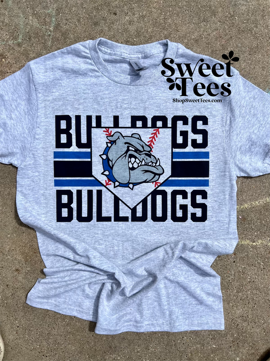 Corrigan Bulldogs Double Team tee