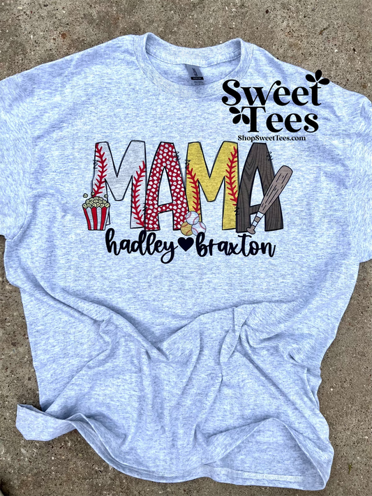 Custom Ball Name tee