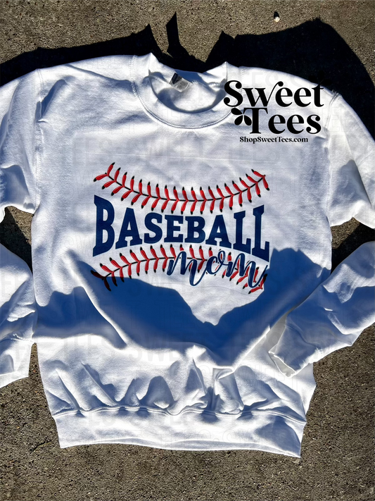 Baseball Mom Stitch Sweatshirt