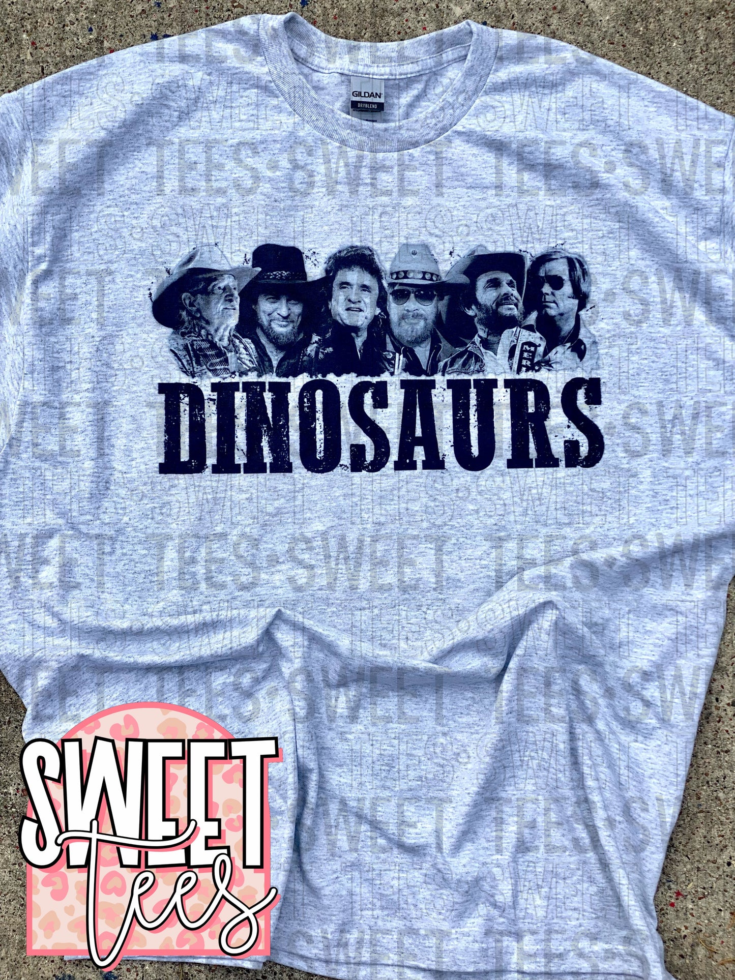 Country Dinosaurs tee