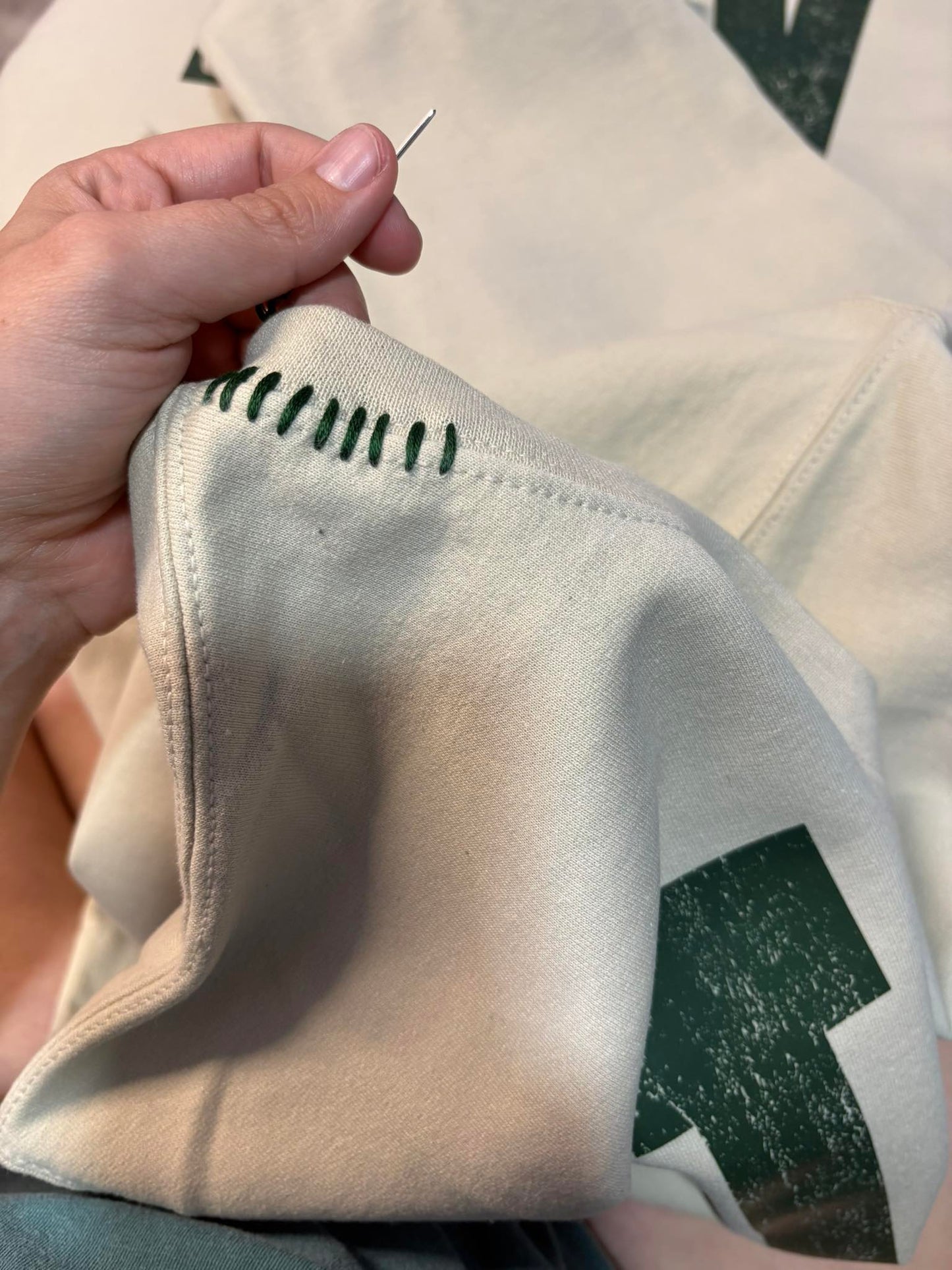 LIV Washed 377 Hand Stitched Sweatshirt - Preorder