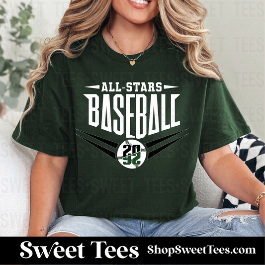 All-Stars Baseball 002 tee - Green