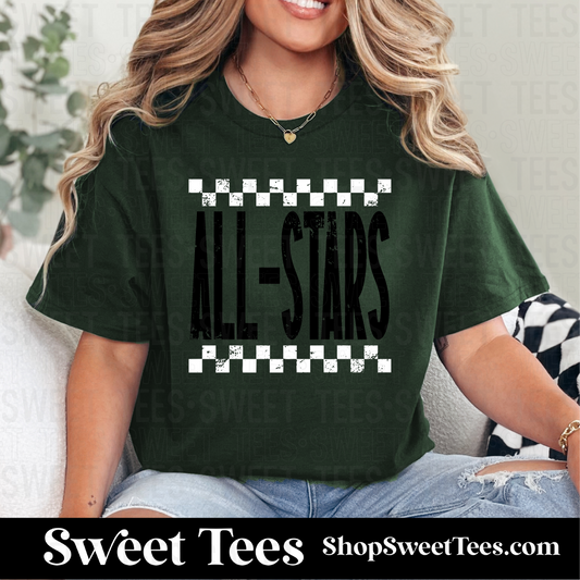 All-Stars Distress Checker 061 tee