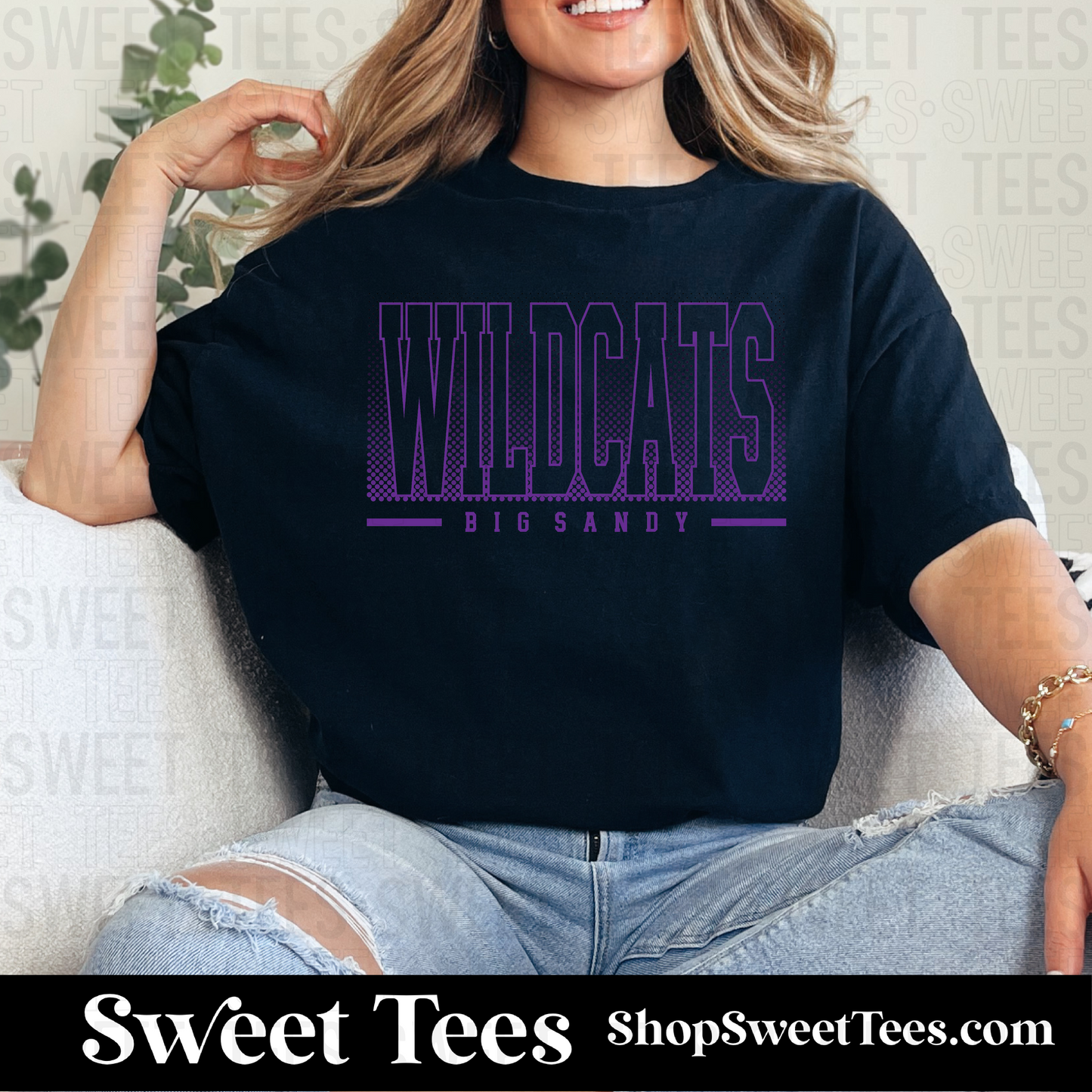 Big Sandy Halftone Spirit 096 tee