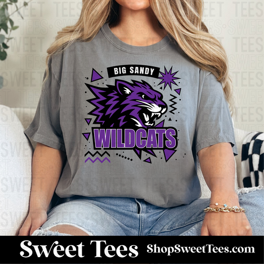 Big Sandy Retro Mascot 112 tee