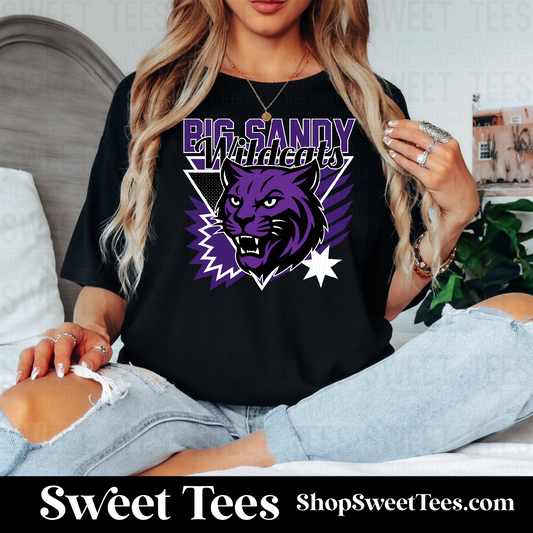 Big Sandy Retro Mascot 116 tee
