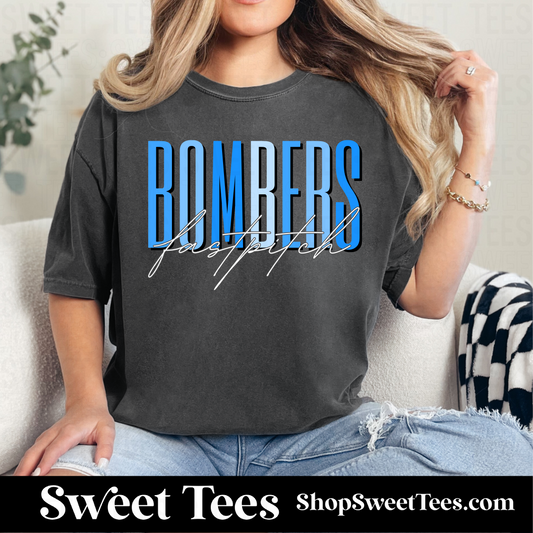 Bombers Ombre Script 135 tee
