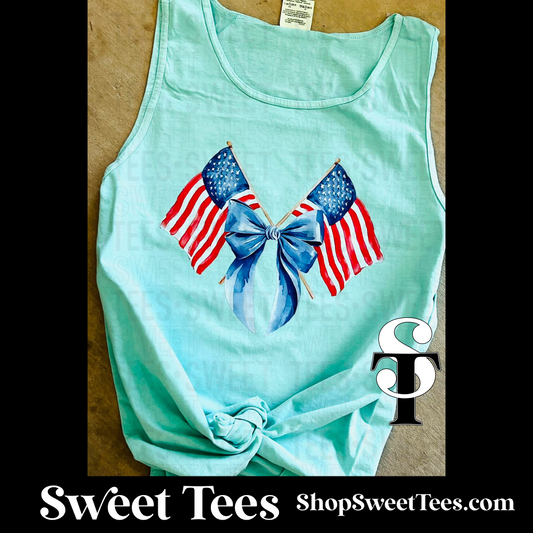 Watercolor Flag CC Tank