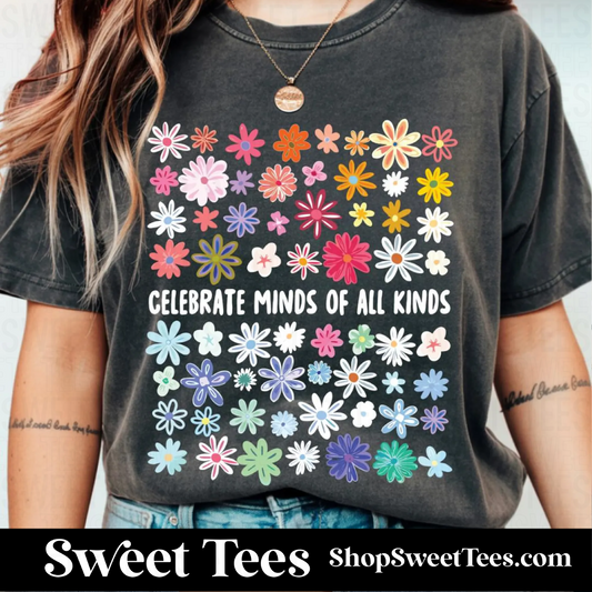 Celebrate Minds of All Kinds tee