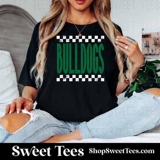 Central Distress Checker 061 tee