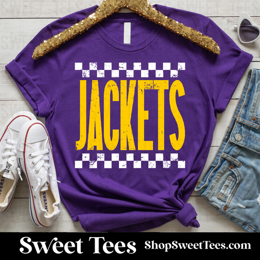 Chester Distress Checker 061 tee