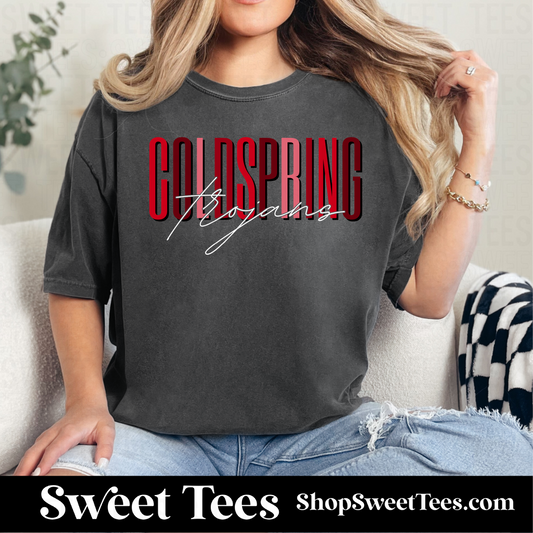 Coldspring Ombre Script 135 tee