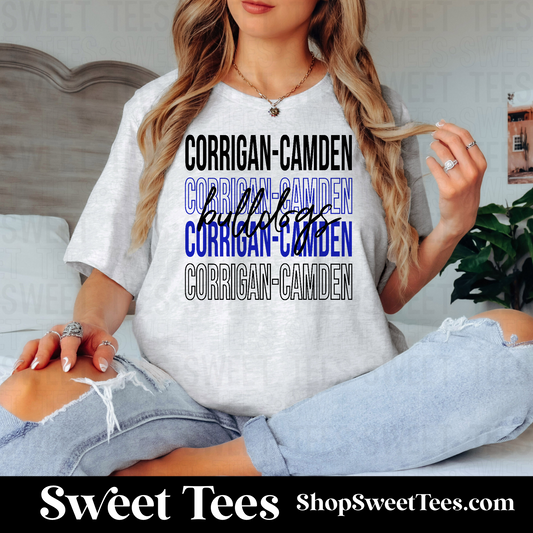 Corrigan Repeating Outline 052 tee