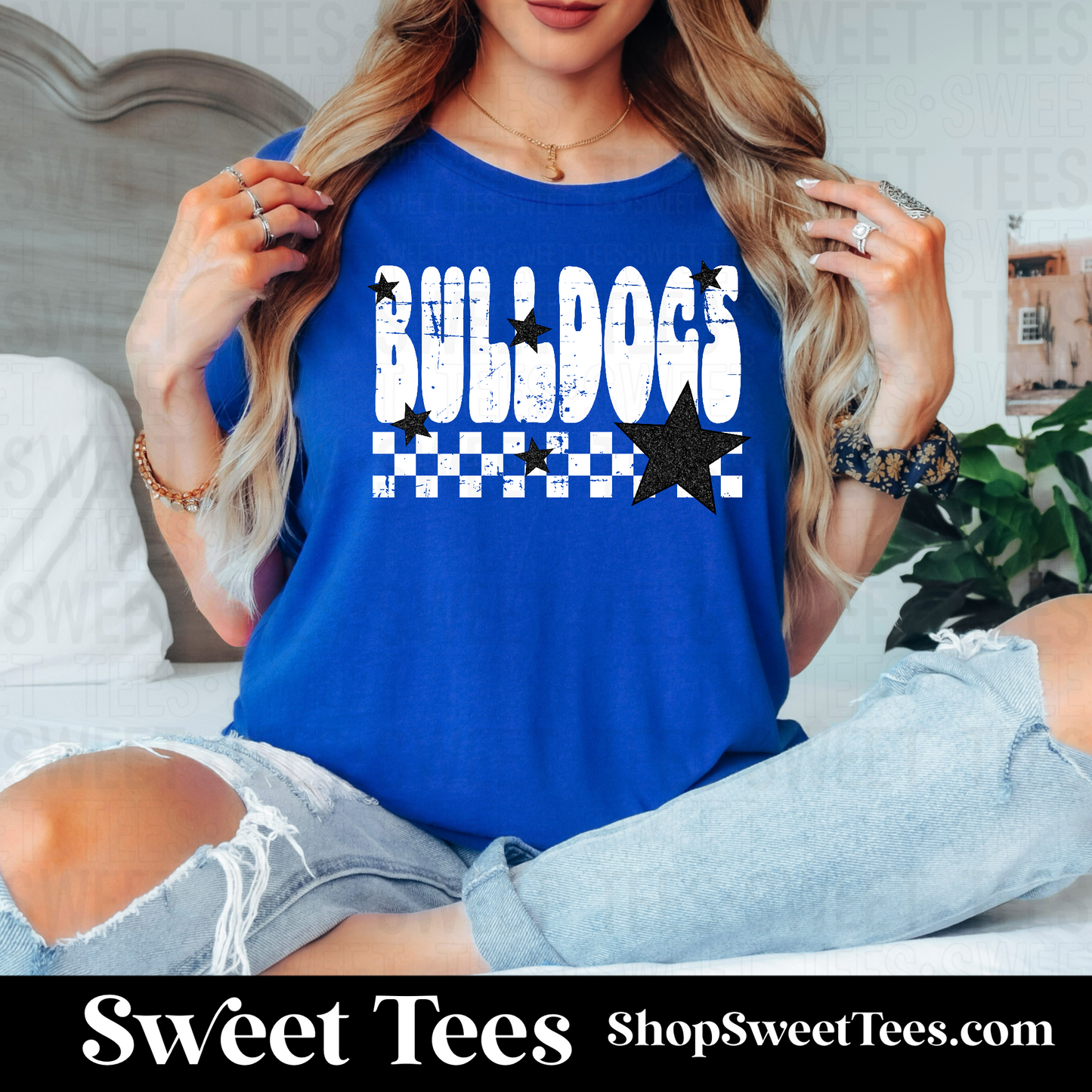 Corrigan Grunge Checker Star 059 tee