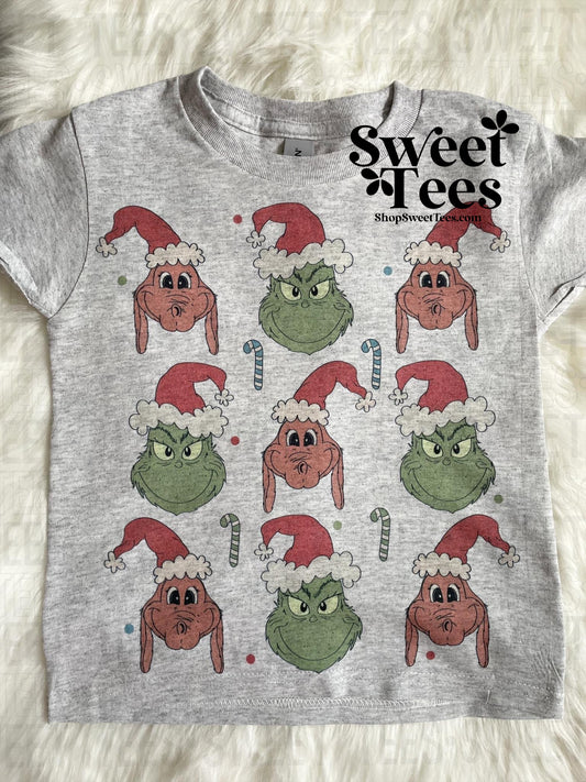 Max and Grinch tee