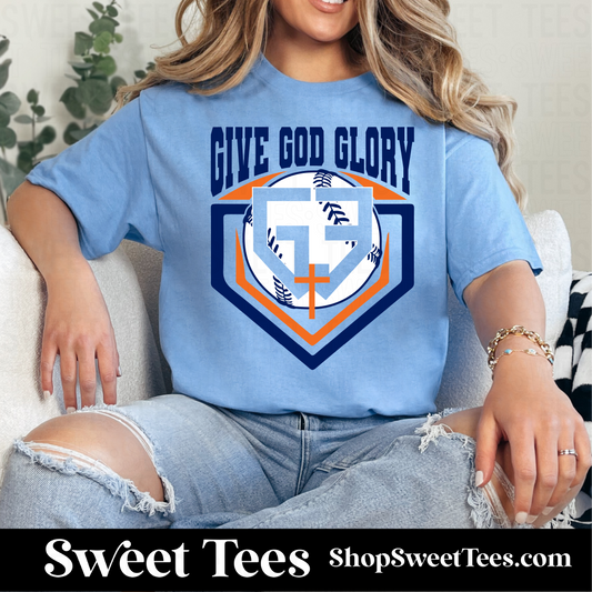 G3 Arched Baseball Plate tee