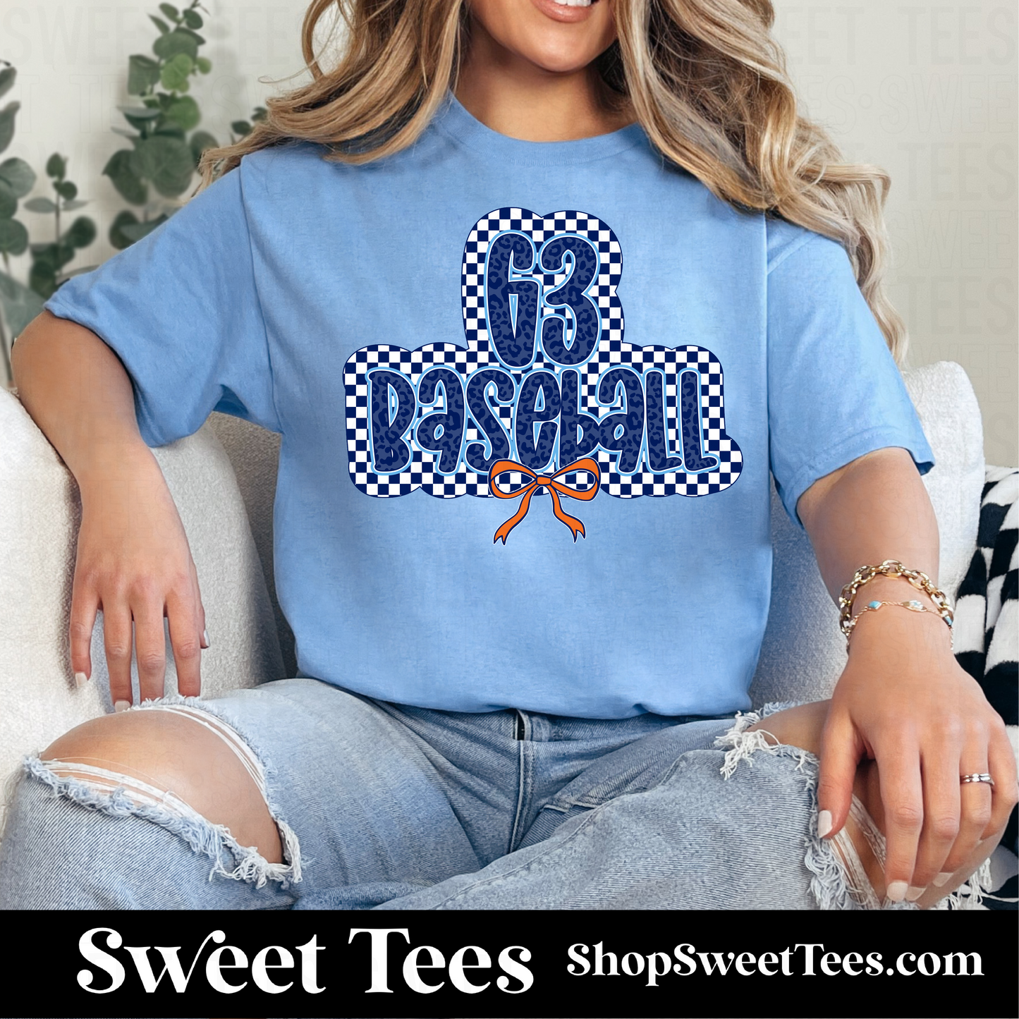 G3 Checker Outline tee