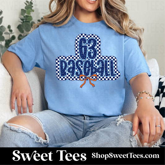 G3 Checker Outline tee