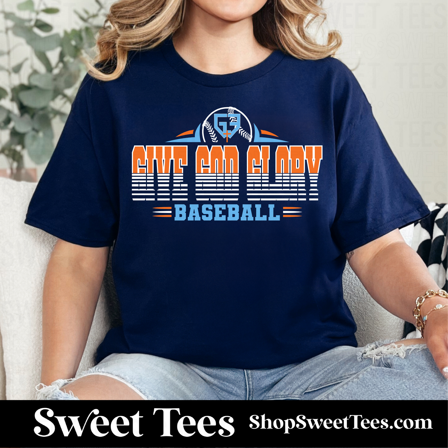 G3 Baseball Sliced tee