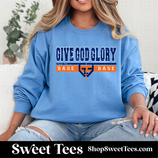 G3 Baseball Grunge Lined 083 Sweatshirt