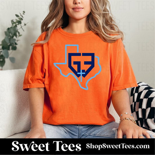 G3 Texas Logo tee (Orange)