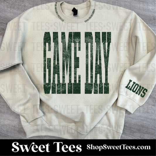Game Day Washed 377 Hand Stitched Sweatshirt - Preorder