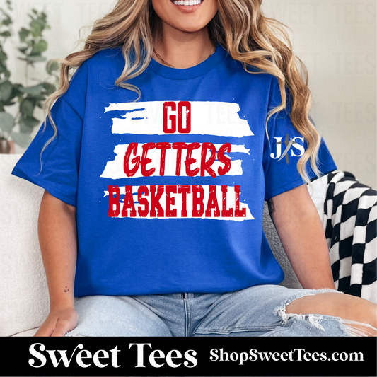 Go Getters Basketball Grunge 105 tee